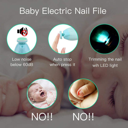 Baby Nail Trimmer / Clippers | 6 Grinding Head (Multi Color / 1 Pc / )