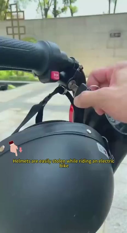 1pcs Motorcycle Lock for Helmet for Scooter Motorcycle Helmet Locks Anti-Theft